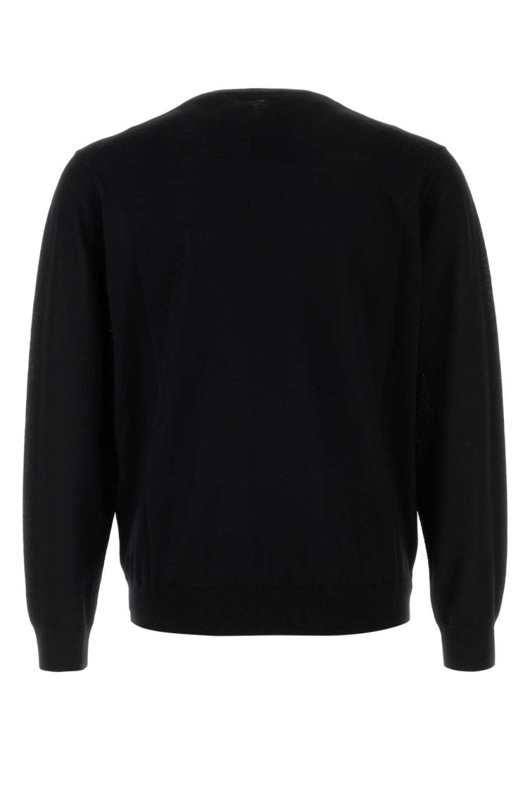 Black wool sweater 2