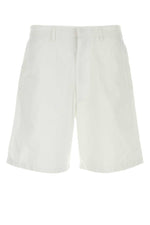 White oxford bermuda shorts 1