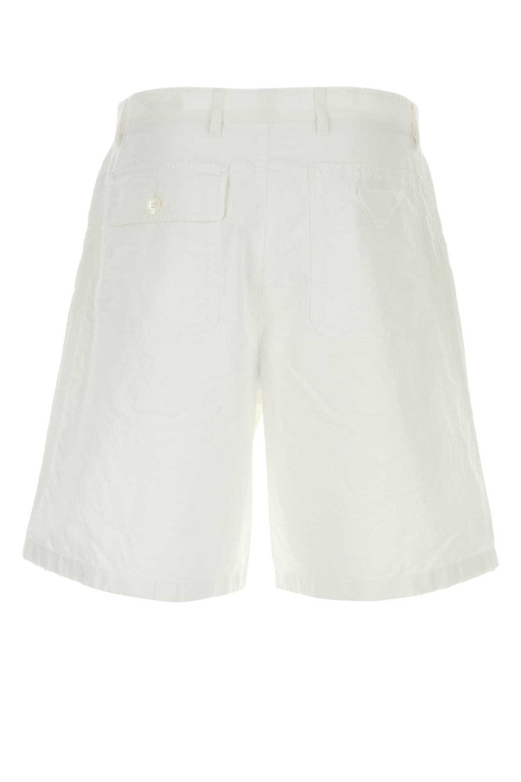 White oxford bermuda shorts 2