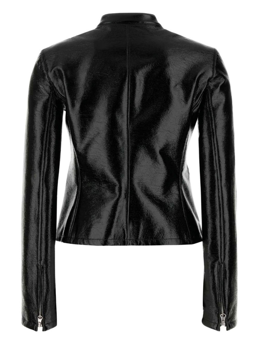 Black Biker Jacket 2