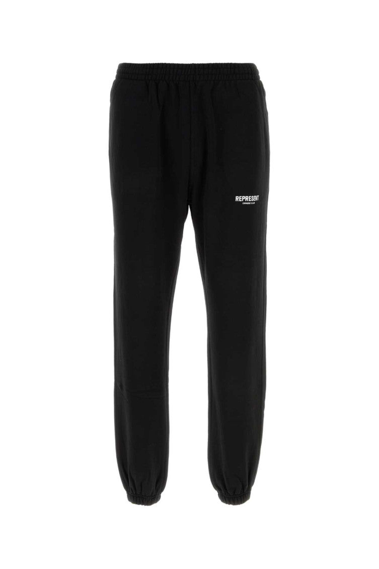 Black cotton joggers  1