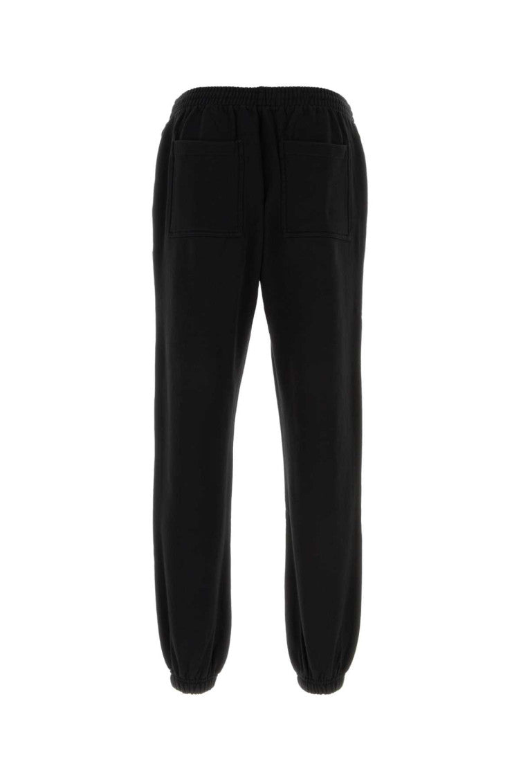 Black cotton joggers  2