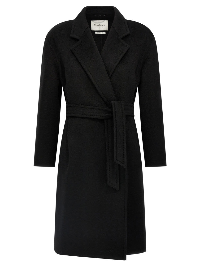 Black 'Melinda' coat 1