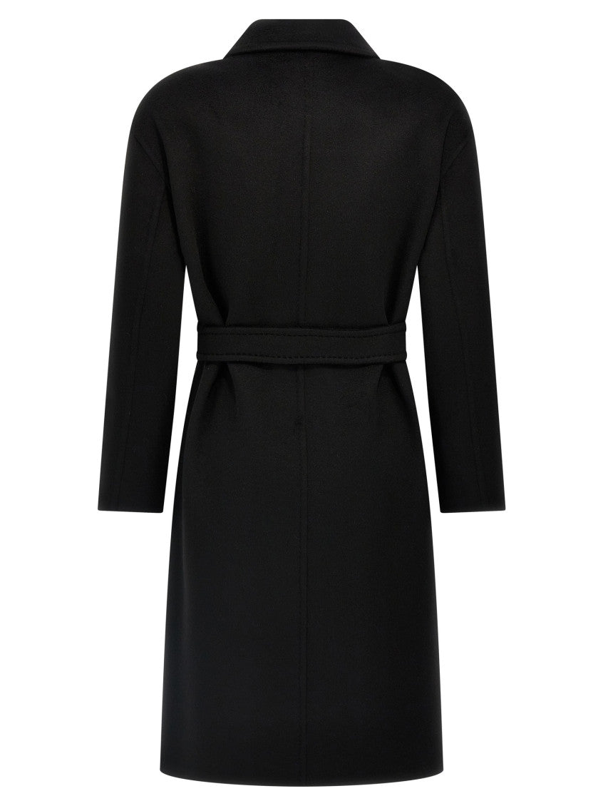 Black 'Melinda' coat 2
