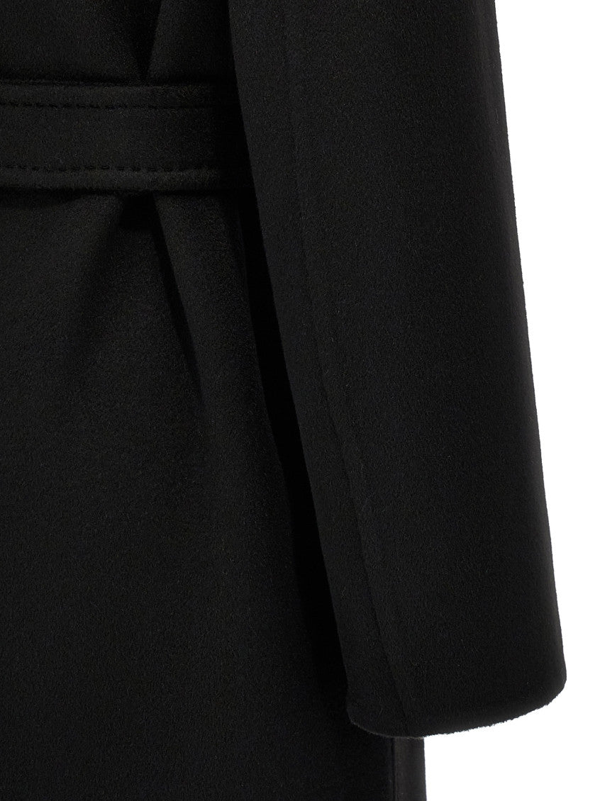Black 'Melinda' coat 4