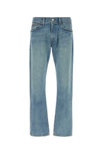Light Blue Straight Jeans 1