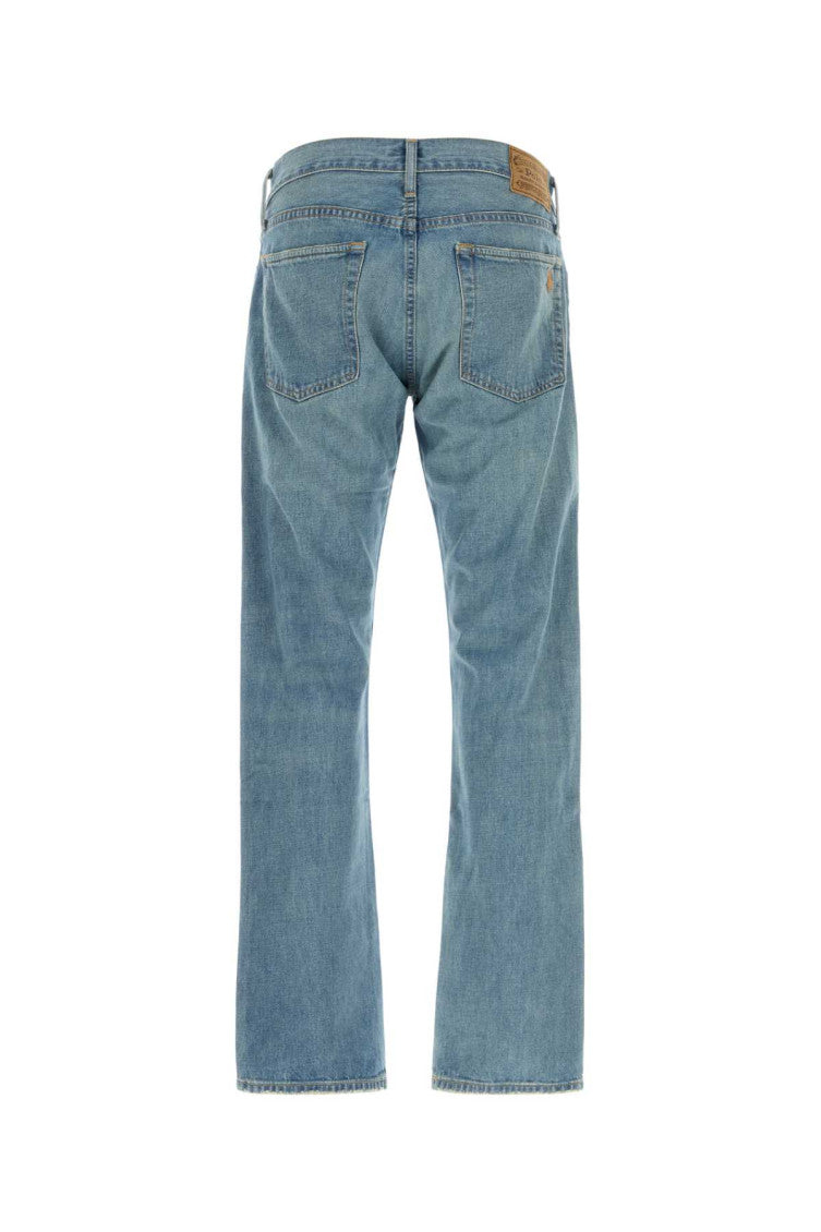 Light Blue Straight Jeans 2