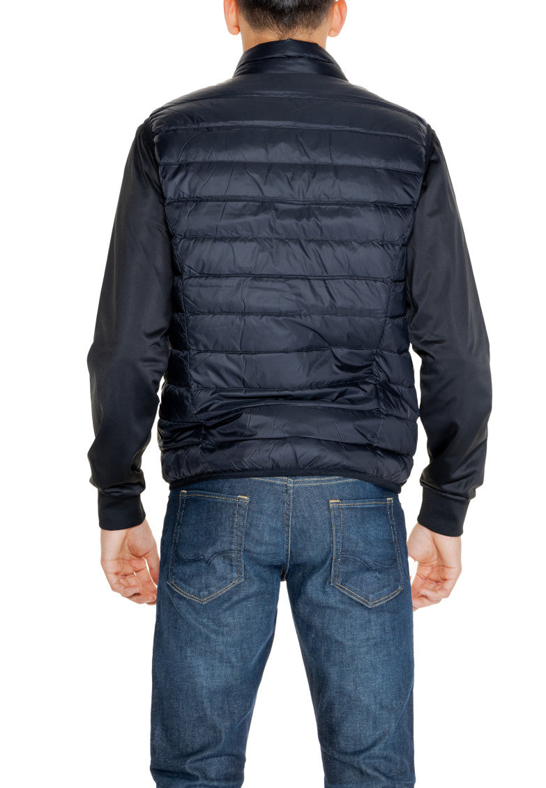 Black Mock Collar Jacket 2