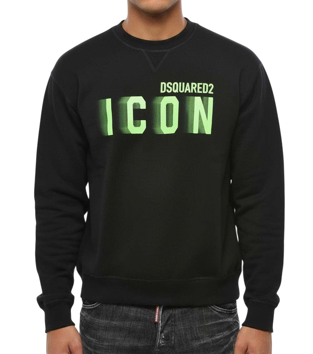 Black Crew Neck Sweatshirt 1