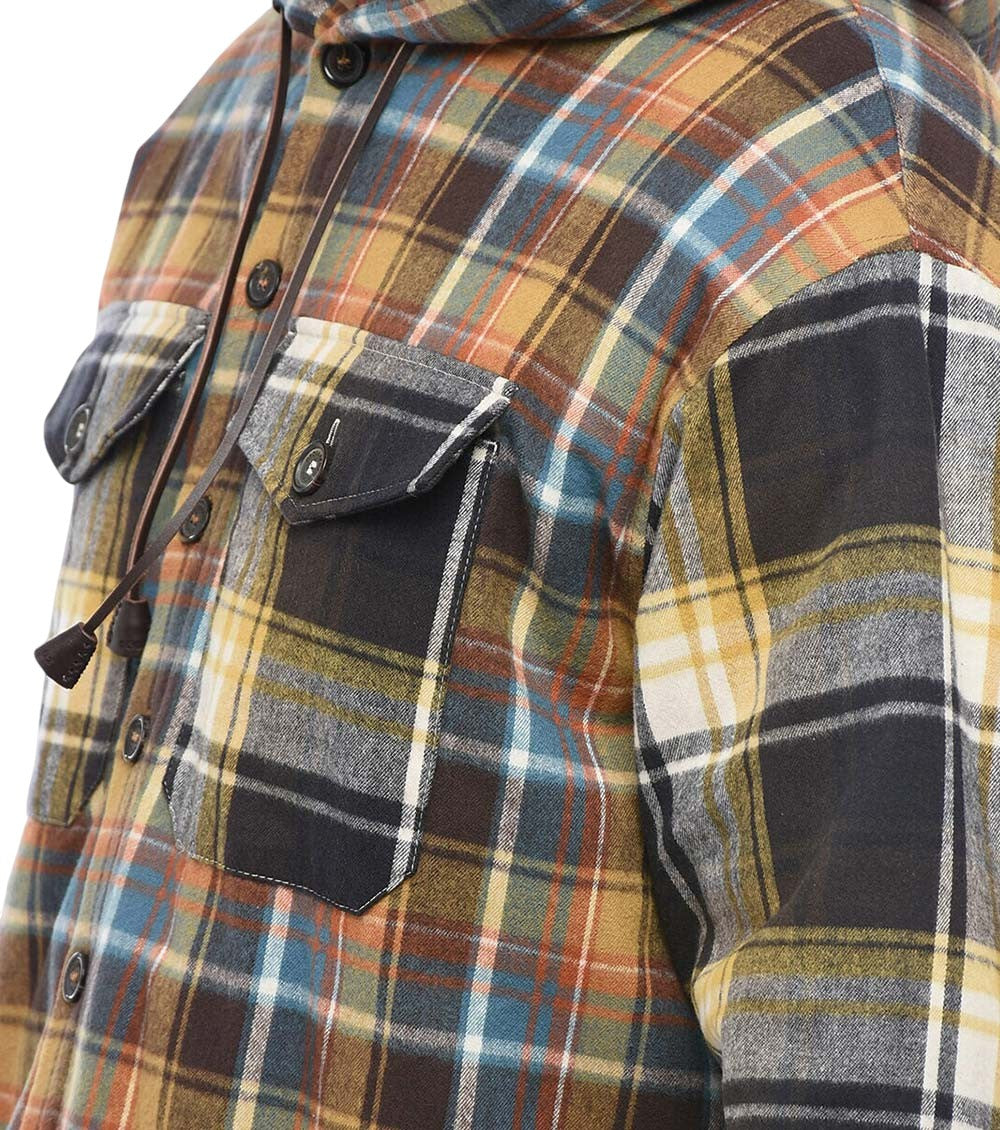 Brown Check Overshirt 3