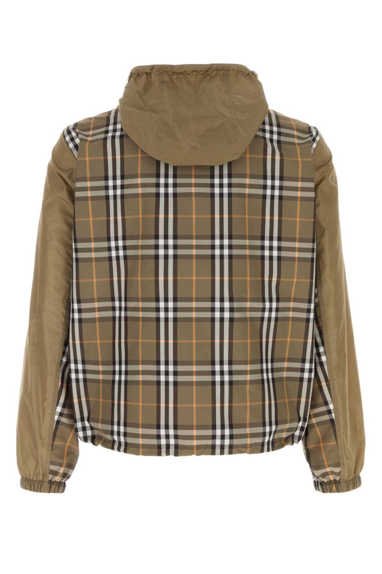 Brown Logo Hooded Jacket 2