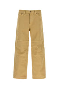 Mustard Flat Front Pants 1