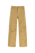 Mustard Flat Front Pants 1
