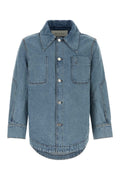 Light Blue Relaxed Overshirt 1