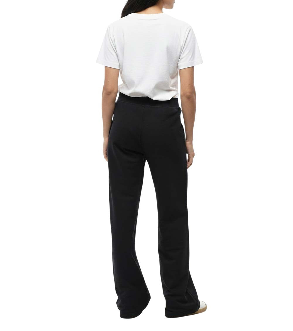 Black Straight Flat Front Pants 2