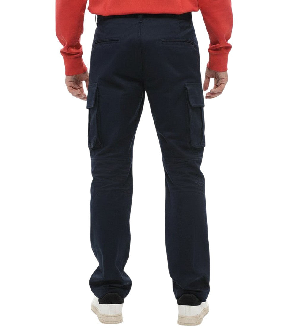 Navy Blue Cargo Pants 2