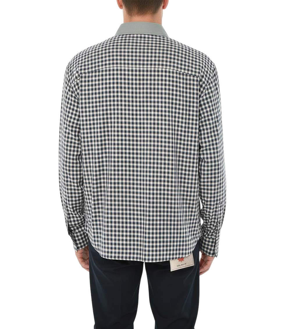 Blue Check Regular Shirt 2