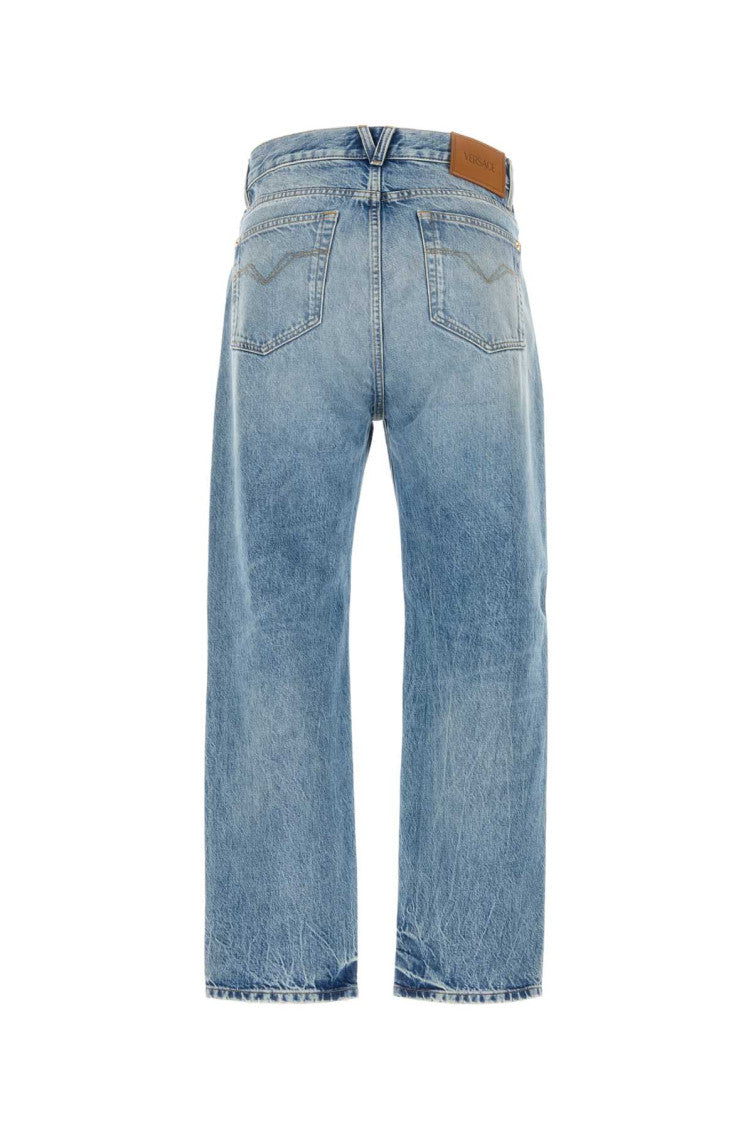 Light Blue Straight Jeans 2