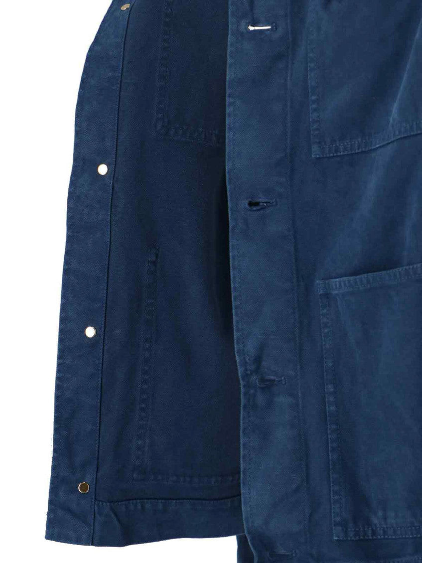 Blue Shirt Collar Jacket 4