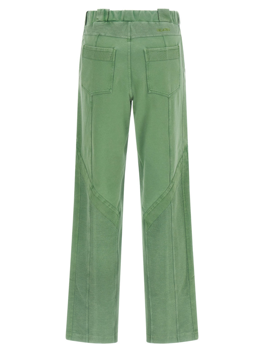 Green Regular Drawstring Pant 2
