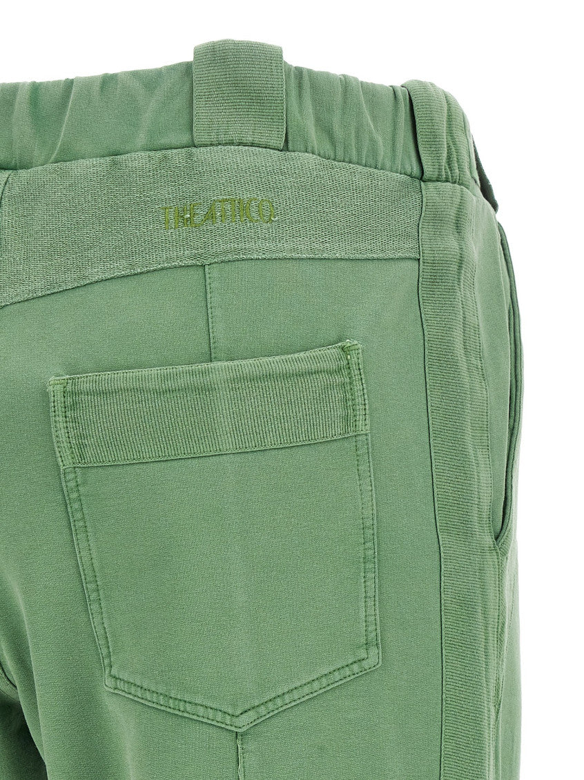 Green Regular Drawstring Pant 4