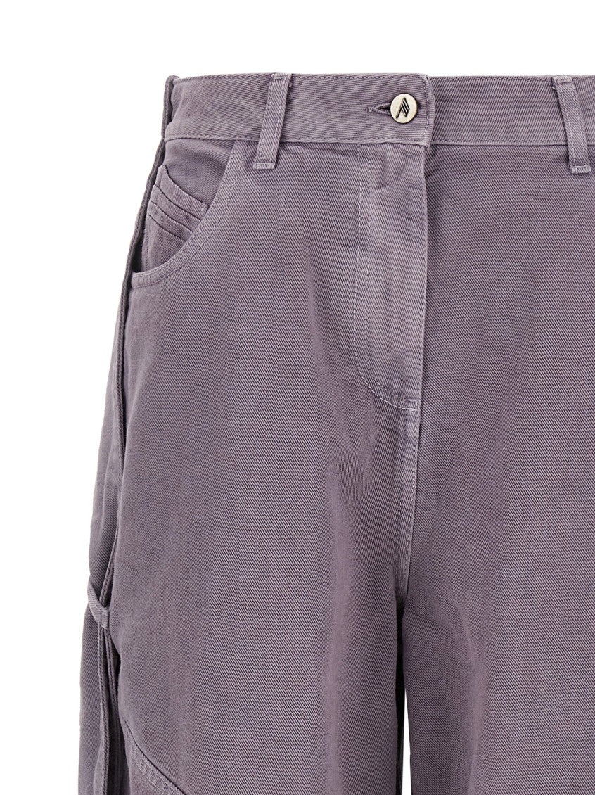 Purple Faded Jeans 3