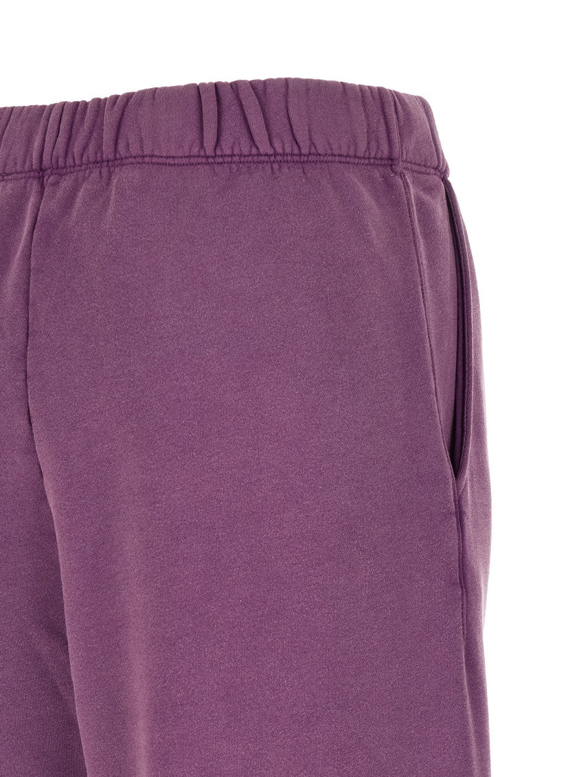 Purple Logo Joggers 4