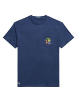 Blue Crew Neck T-Shirt 1