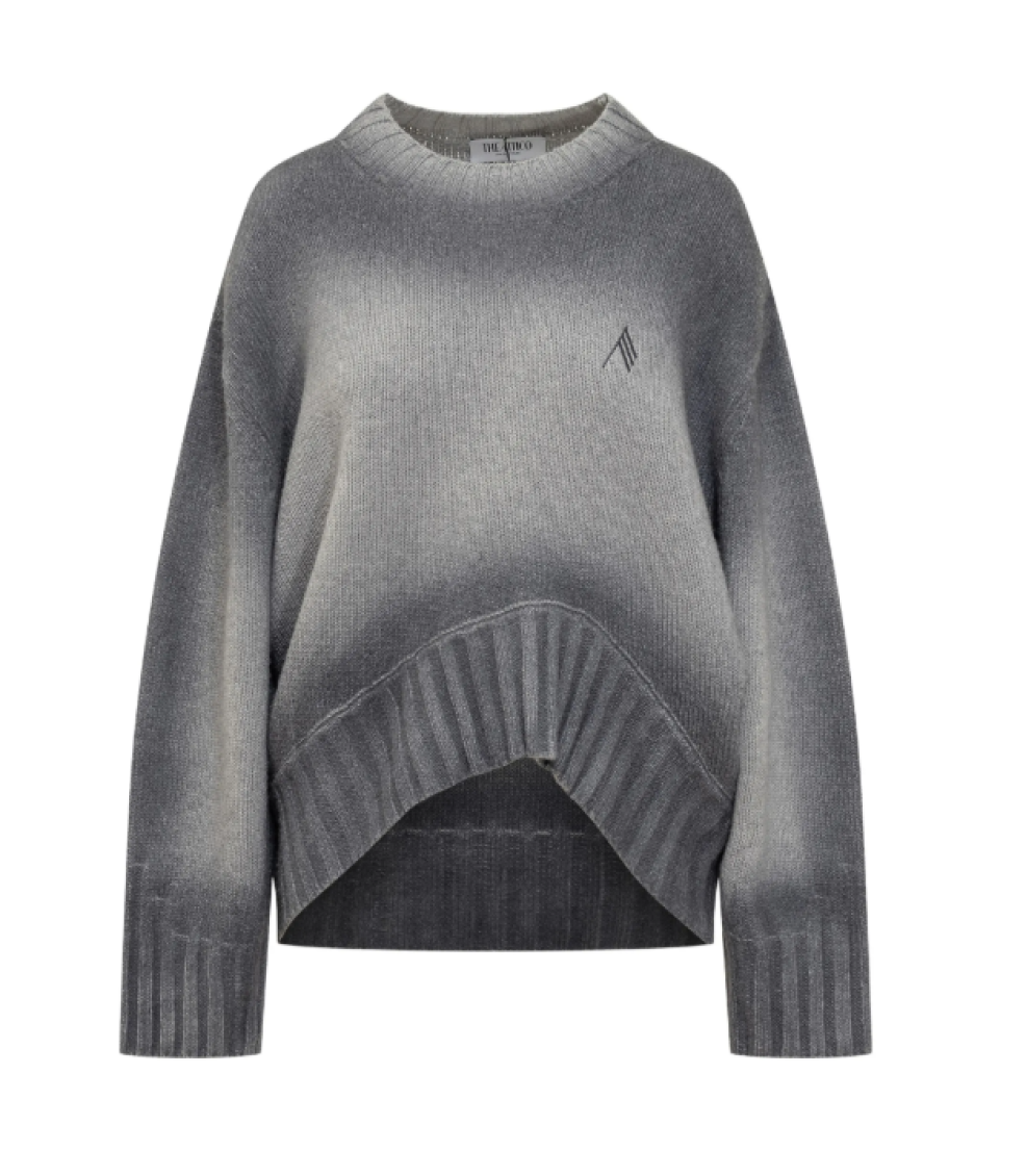 Light Grey Crew Neck Sweater 1