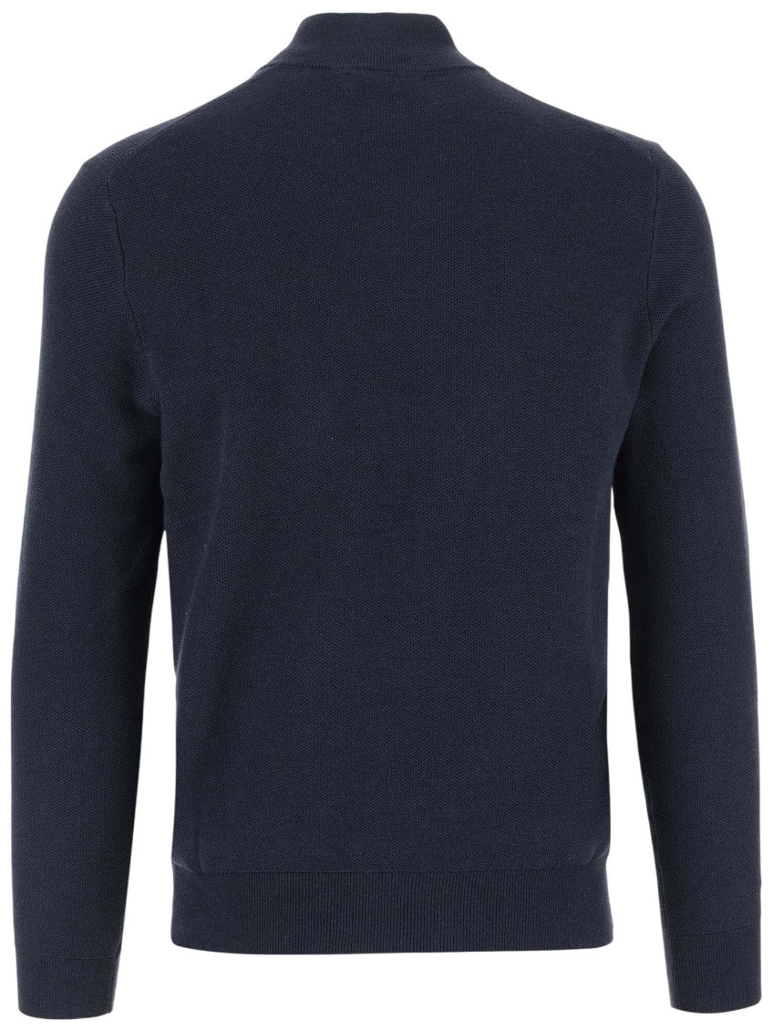 Navy Blue Logo Sweater 2