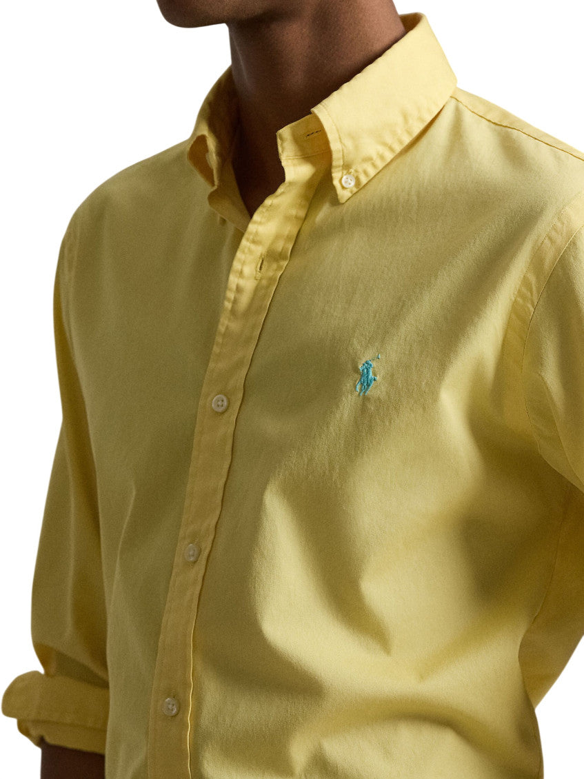 Yellow Regular Logo Shirt 4