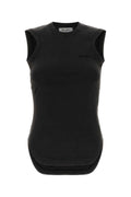 Black Crew Neck Top 1