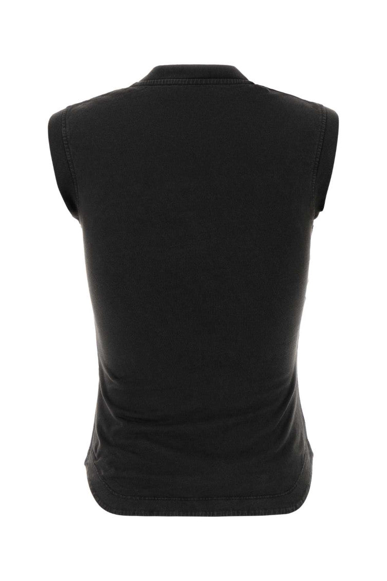 Black Crew Neck Top 2