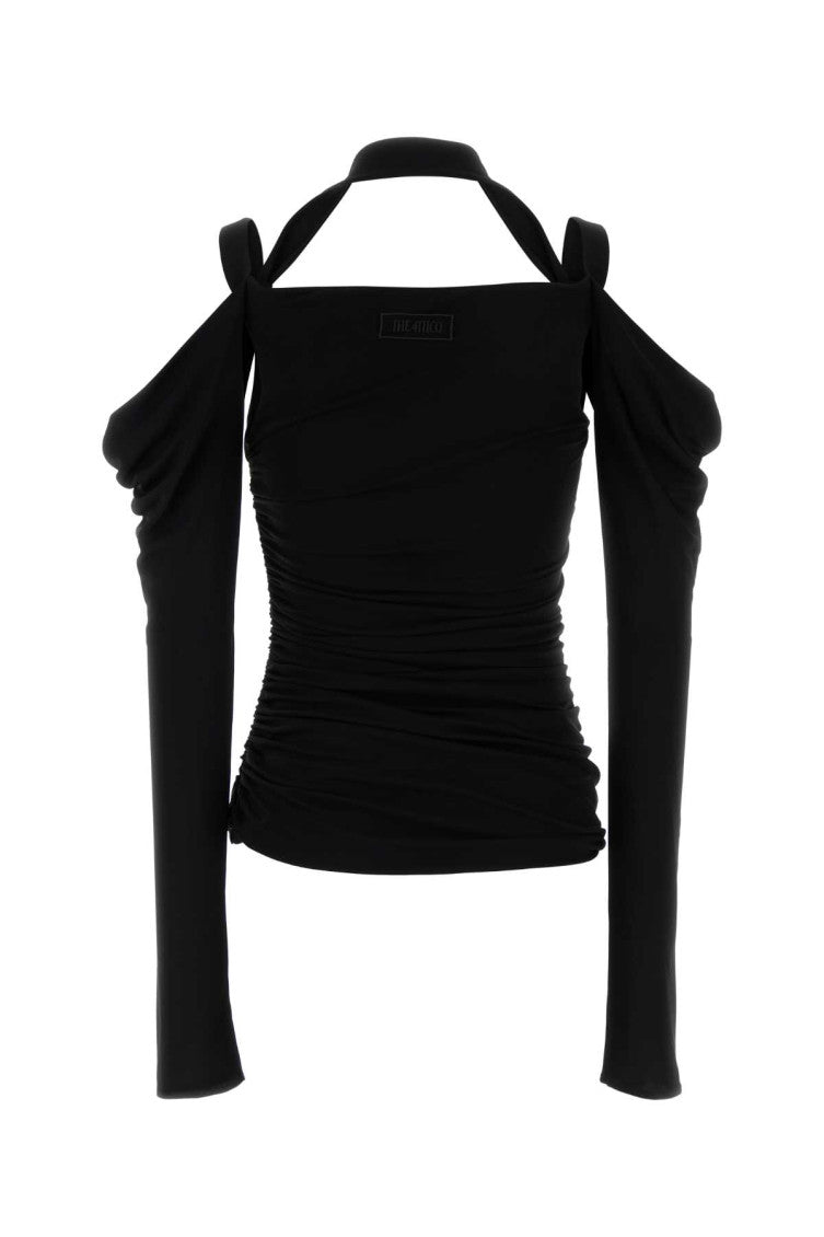 Black Halter Neck Top 2