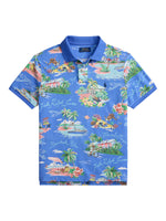 Blue Shirt Collar Polo 1