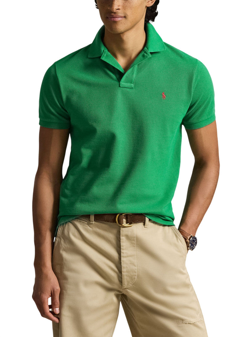 Green Shirt Collar Polo 2