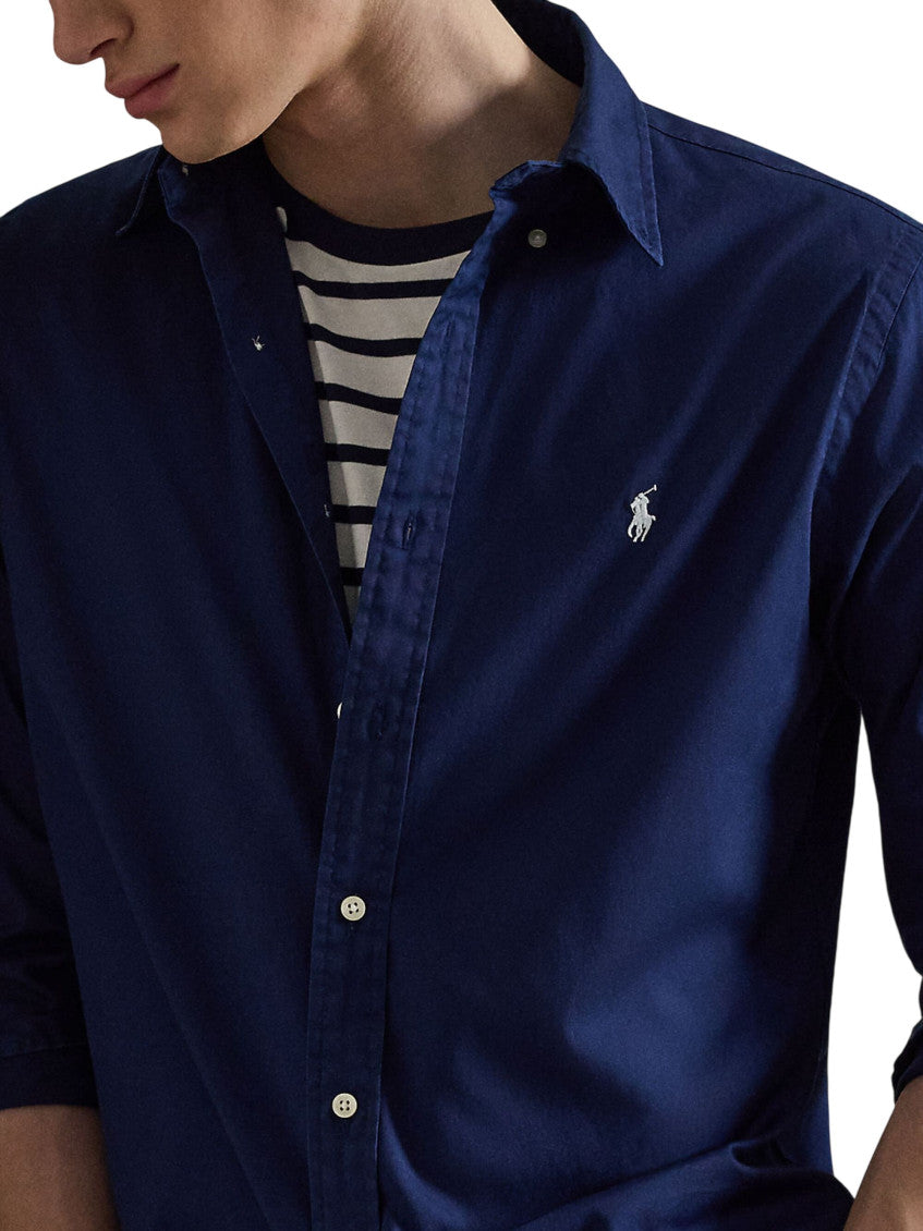 Navy Blue Regular Shirt 4