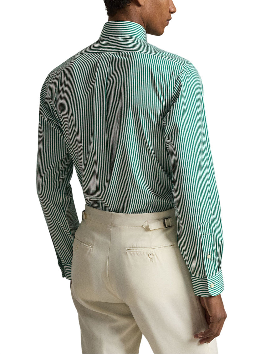 Green Stripes Regular Shirt 3