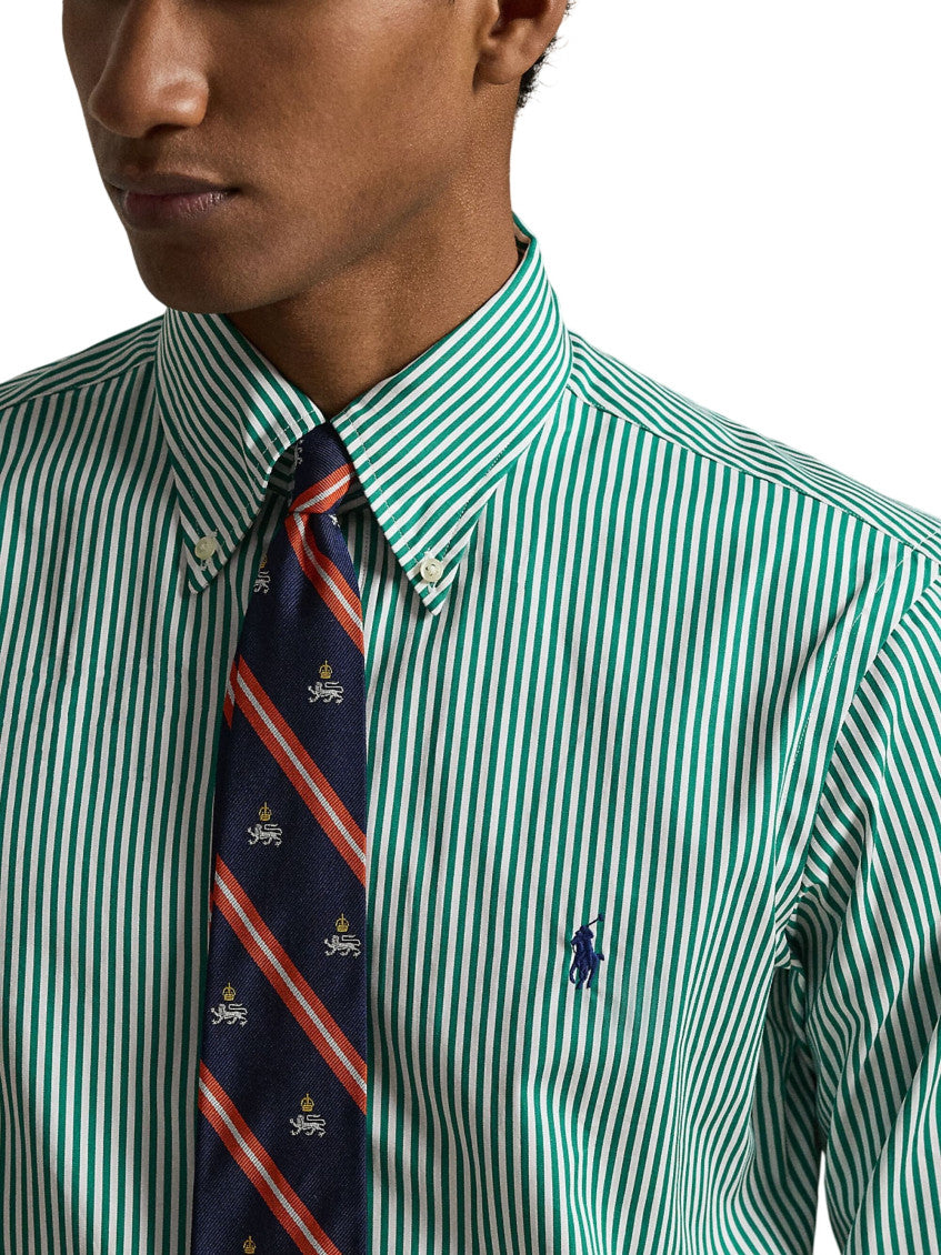 Green Stripes Regular Shirt 4