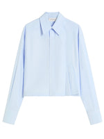 Blue Solid Shirt 1