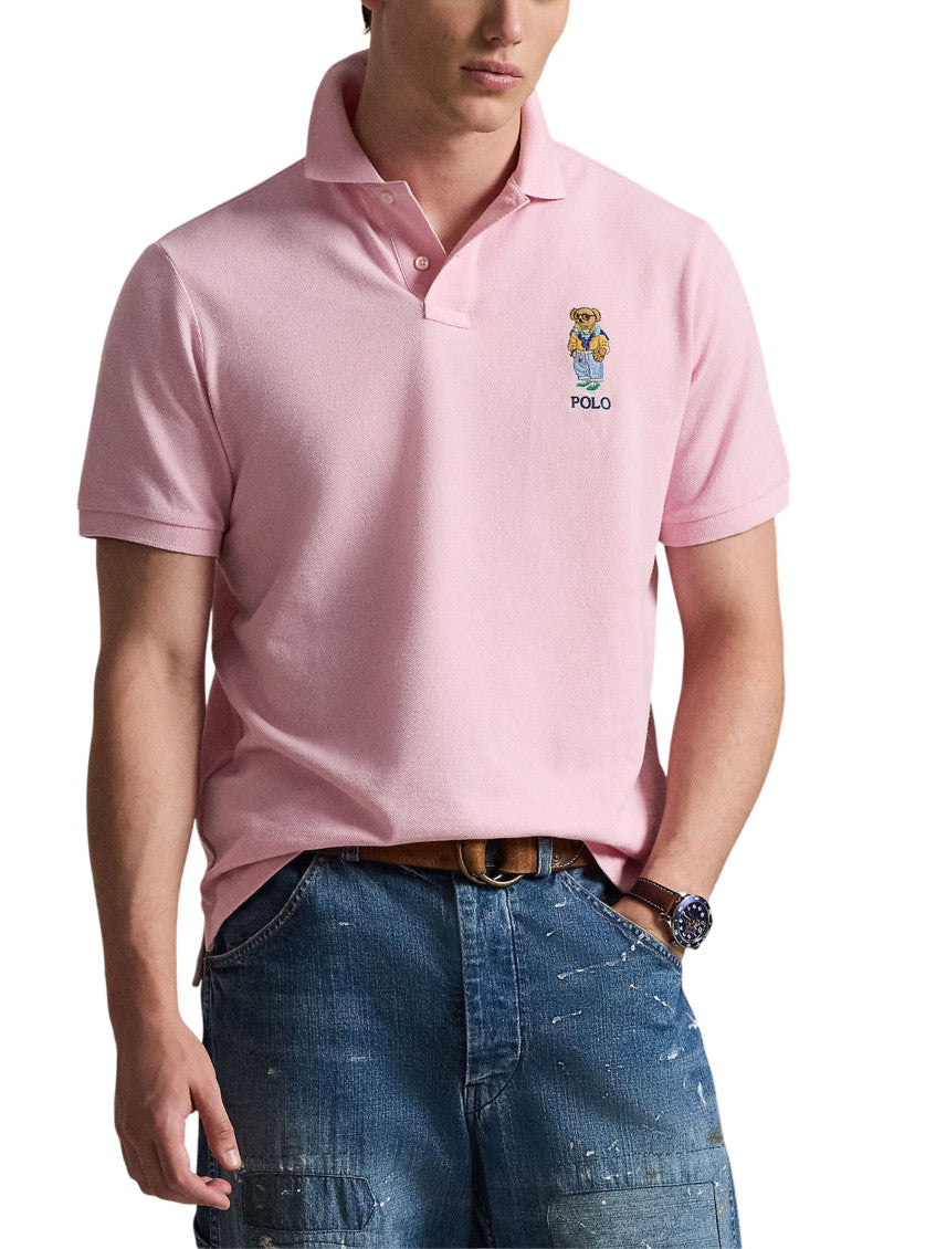 Light Pink Logo Polo 2