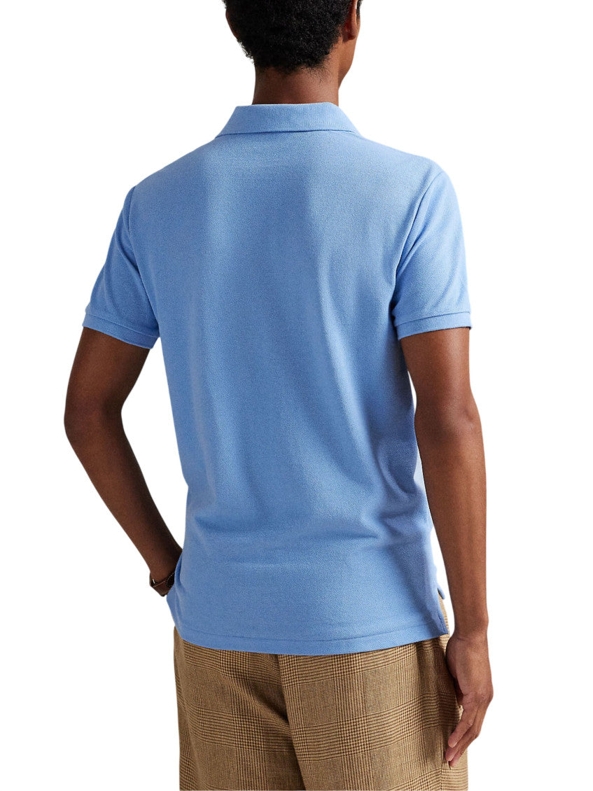 Sky Blue Logo Polo 3