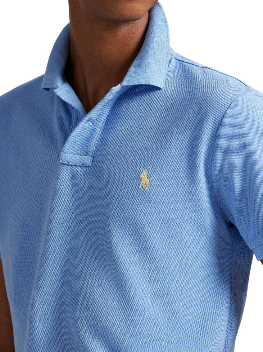 Sky Blue Logo Polo 4