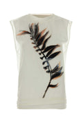 White Printed Top 1