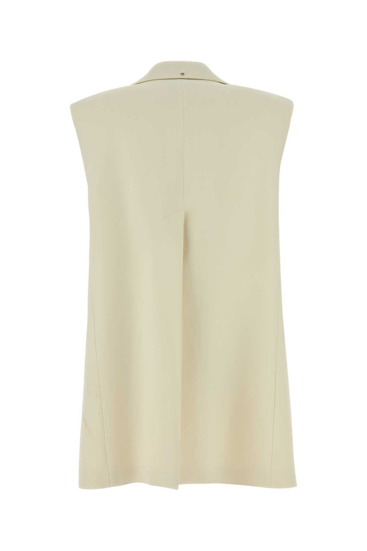 Ivory Sleeveless Vest 2