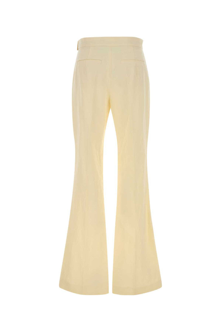 Cream Flared Pant 2