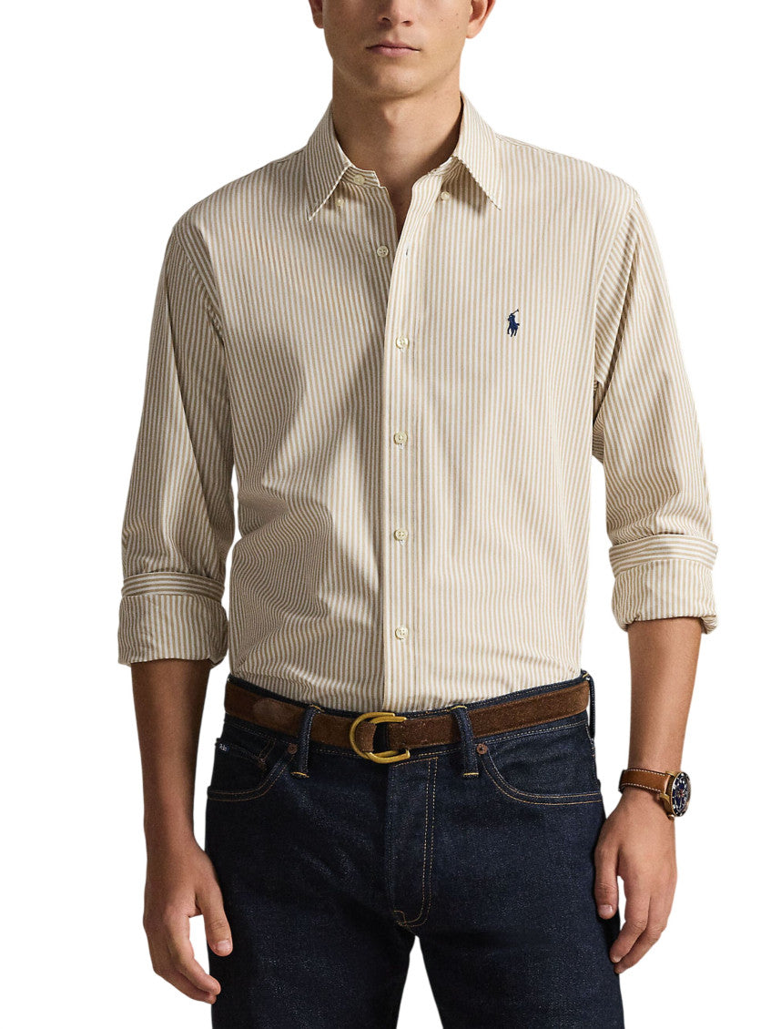 Light Brown Stripes Shirt 2