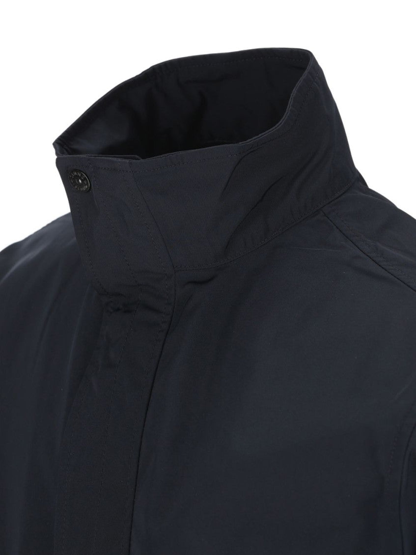 Navy Blue Regular Jacket 4