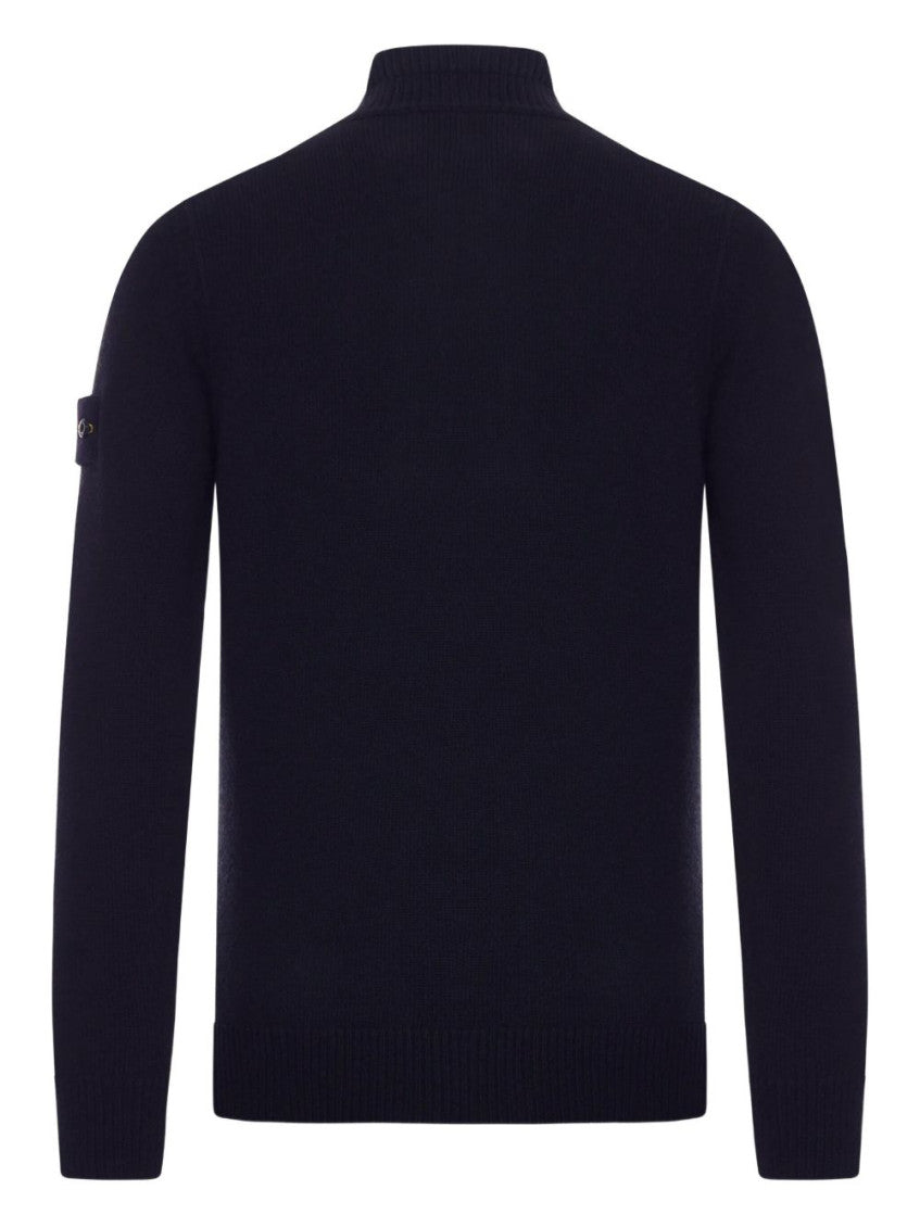 Dark Navy Regular Sweater 2