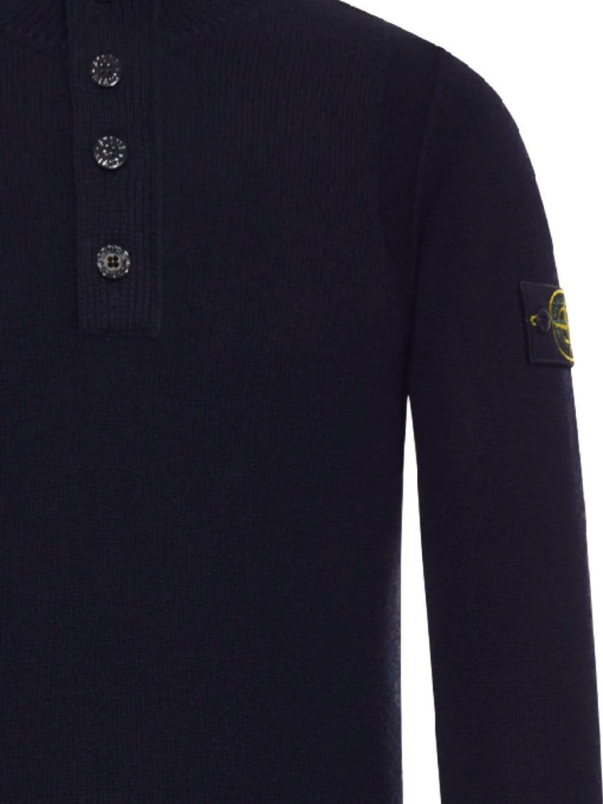 Dark Navy Regular Sweater 3